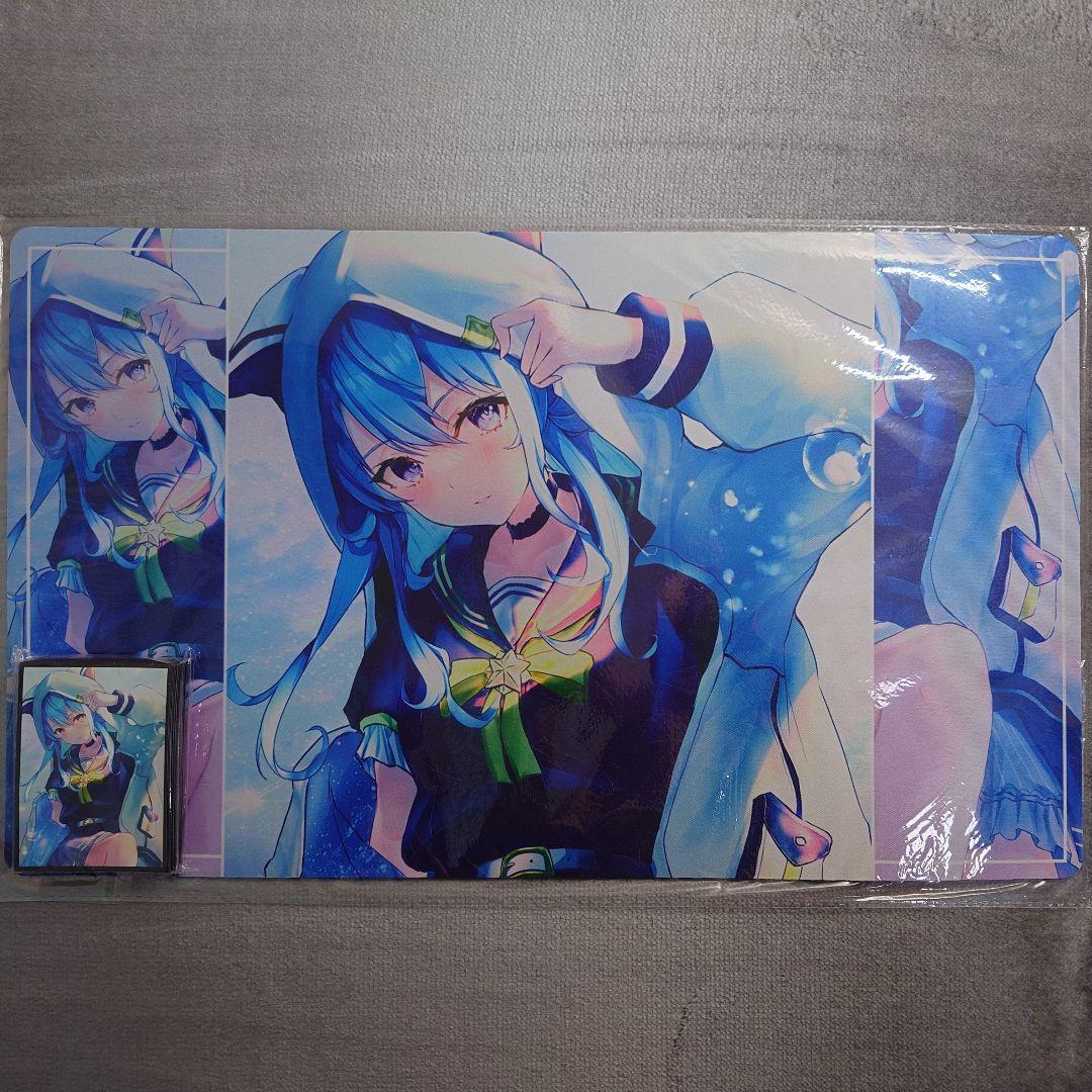 α1 ホロライブ 制服&フードをかぶる 星街すいせい スリーブ&プレイマット