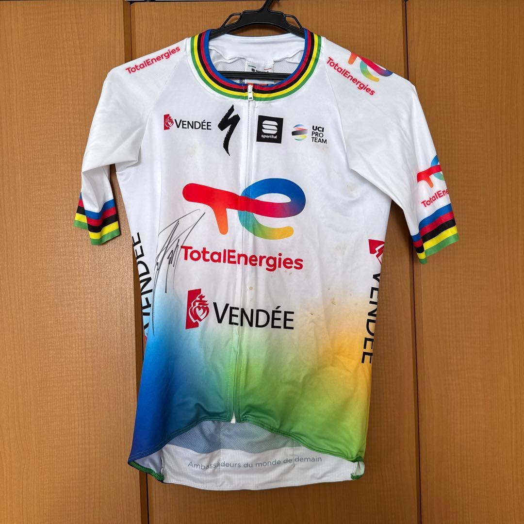 ツールドフランス ペーター サガン実使用直筆サイン入ジャージ Sagan