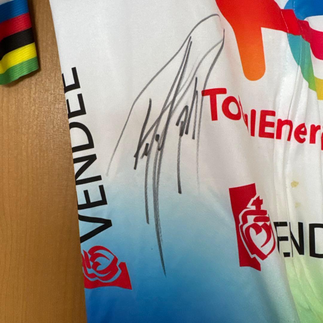 ツールドフランス ペーター サガン実使用直筆サイン入ジャージ Sagan