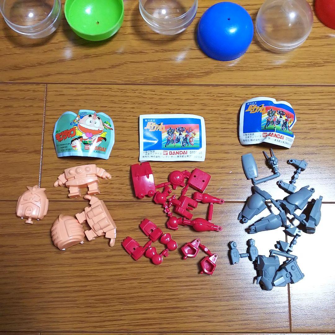 80年代 ガチャ ミニプラモデル マクロス 忍者戦士飛影 バイファム