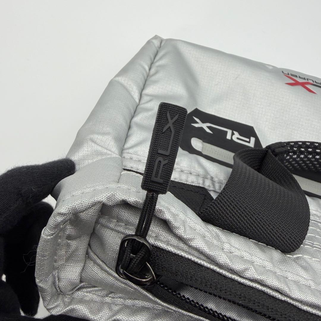 【美品】 ラルフローレン RLX シルバー ポーチ ハンドバッグ