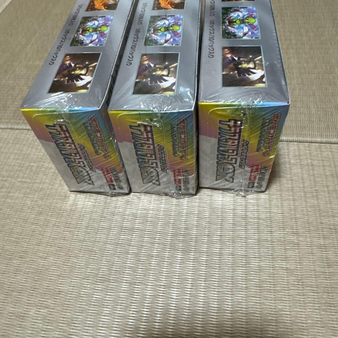 ポケモンカードゲームテラスタルフェスex 3BOX 新品未開封 シュリンク付き