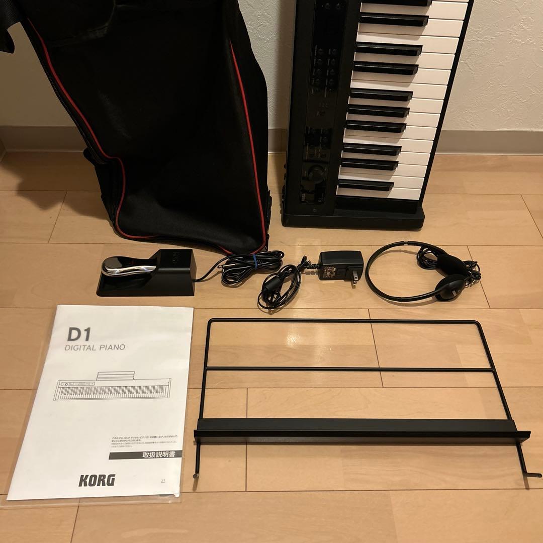 KORG D1 ステージピアノ本体 + 専用ケース（SC-D1）