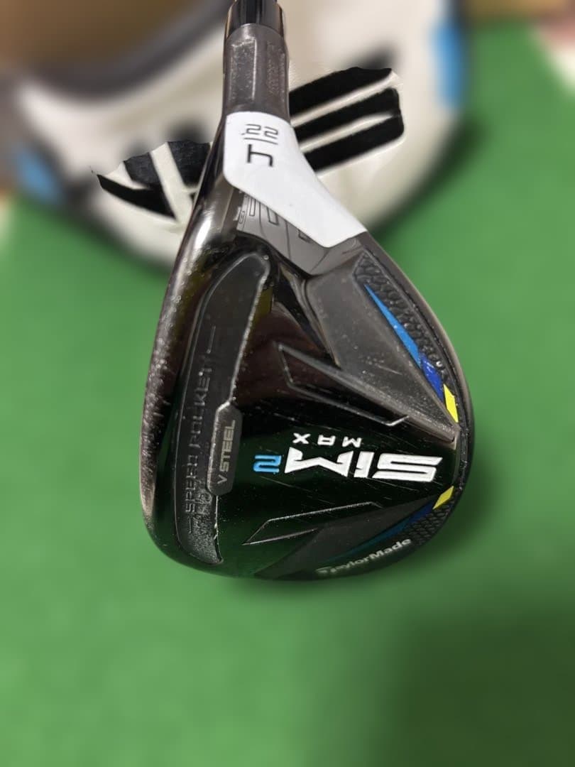【中古】TaylorMade SIM2 MAX ユーティリティ 4U