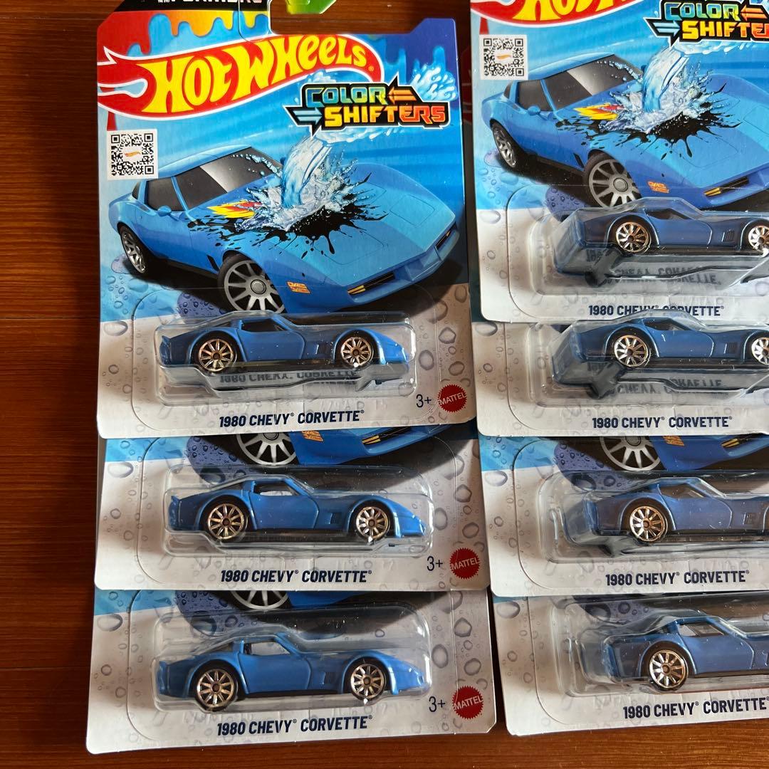 今週限定ホットウィール　カラーシフターズ　1980 CHEVY CORVETTE