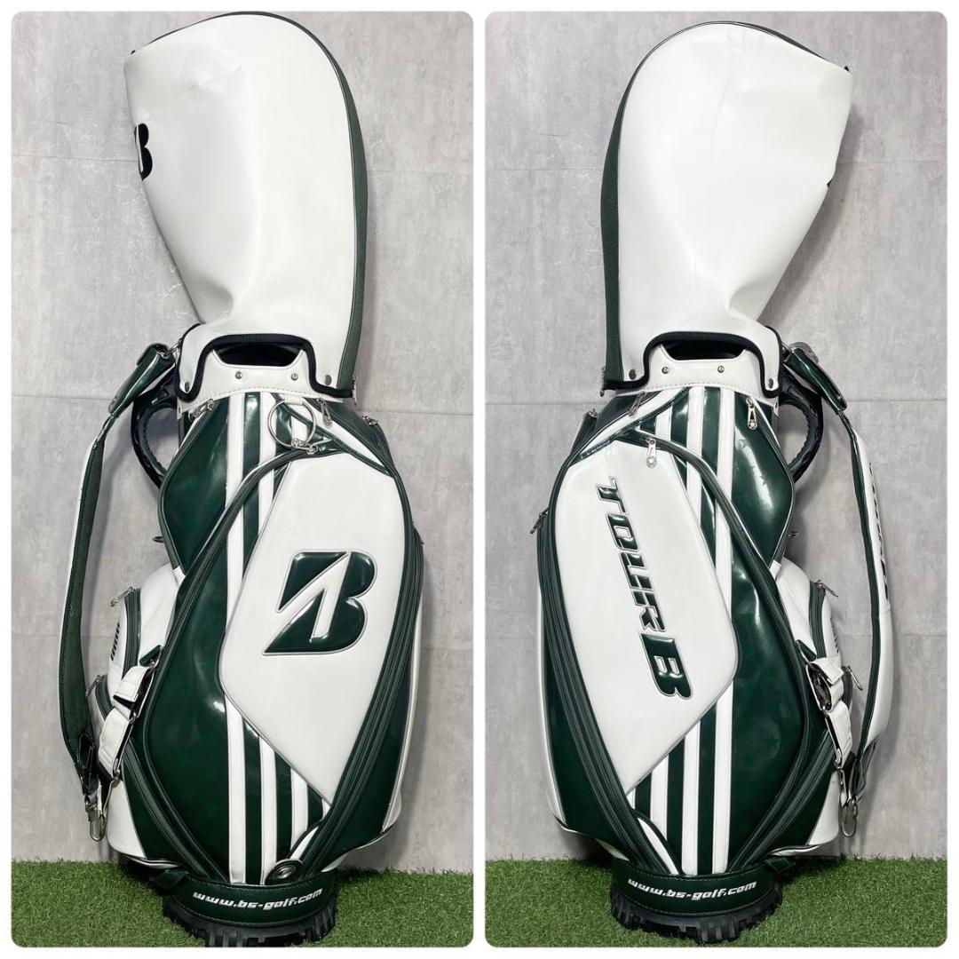 【激レア】ブリヂストン ツアーB メジャーコレクション キャディバッグ グリーン
