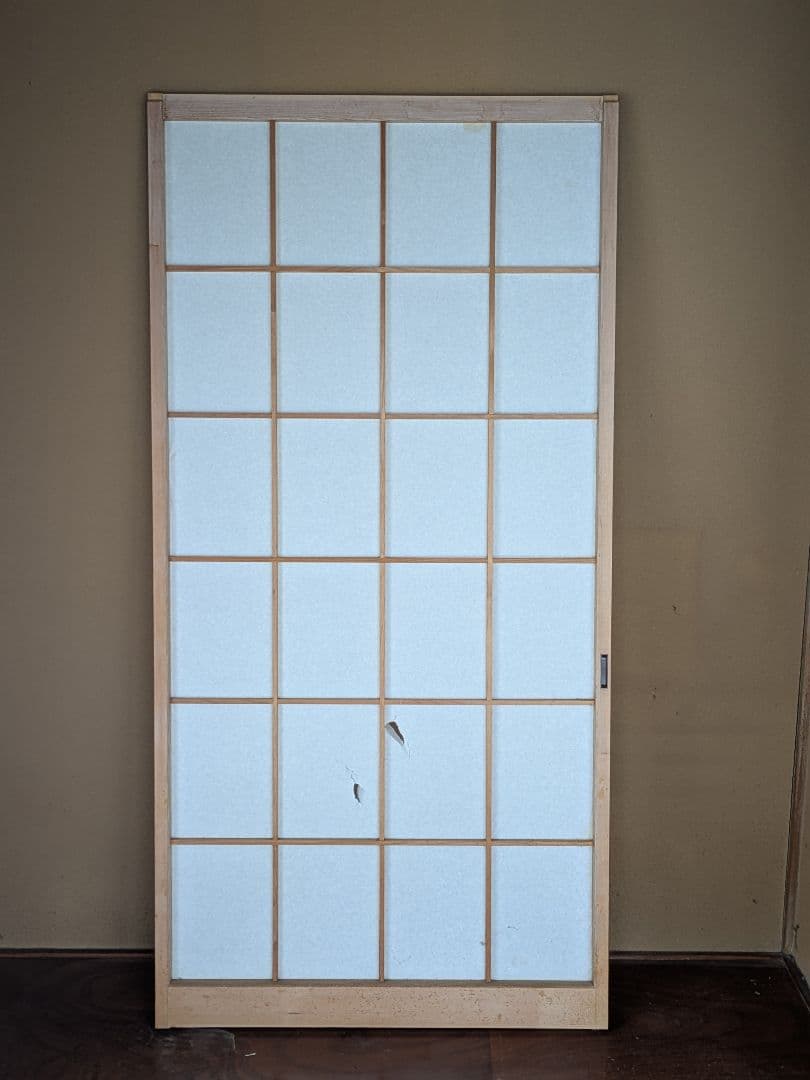 標準障子枠4枚と窓用障子枠2枚