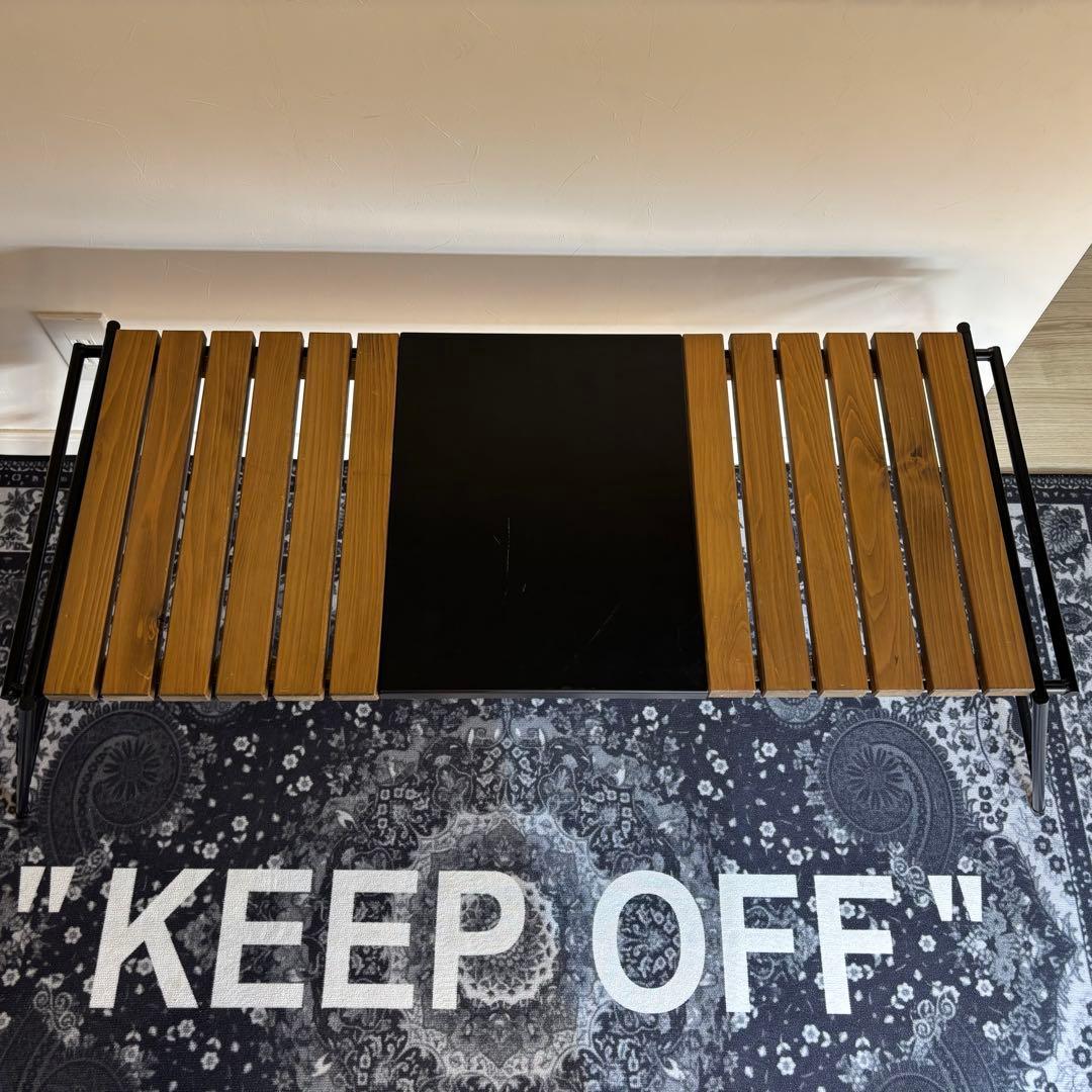 S*6様 アイアンテーブル　フラットバーナー付　アイアン工房　スノーピーク　IG