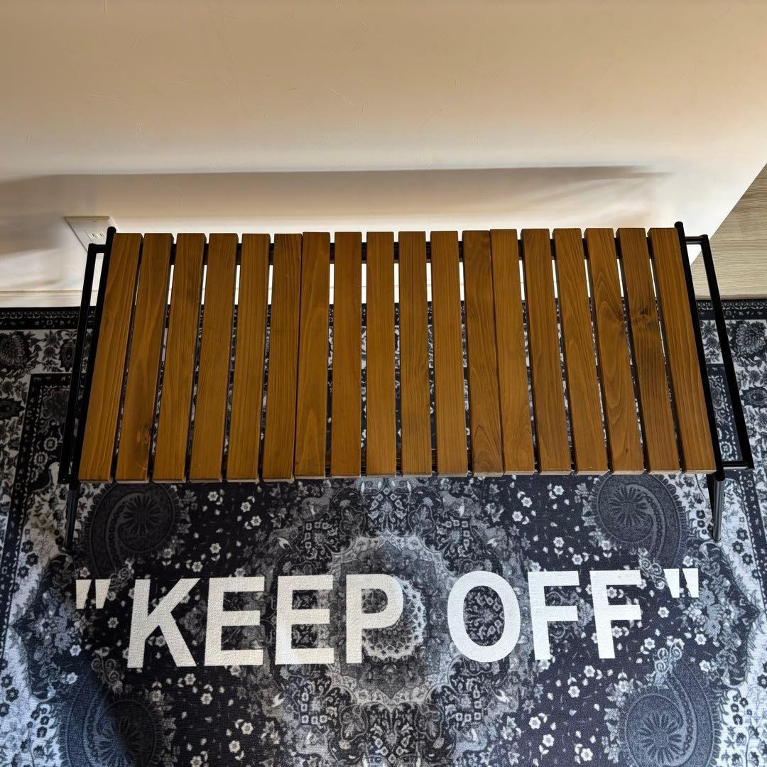 S*6様 アイアンテーブル　フラットバーナー付　アイアン工房　スノーピーク　IG