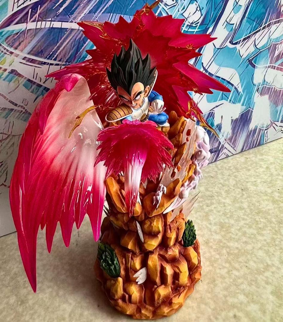 ドラゴンボール LG ベジータvs 孫悟空 ガレージキット ガレキ スタチュー