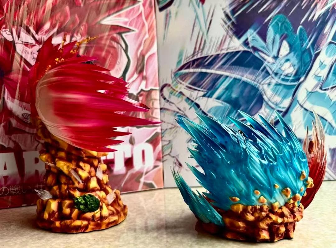 ドラゴンボール LG ベジータvs 孫悟空 ガレージキット ガレキ スタチュー