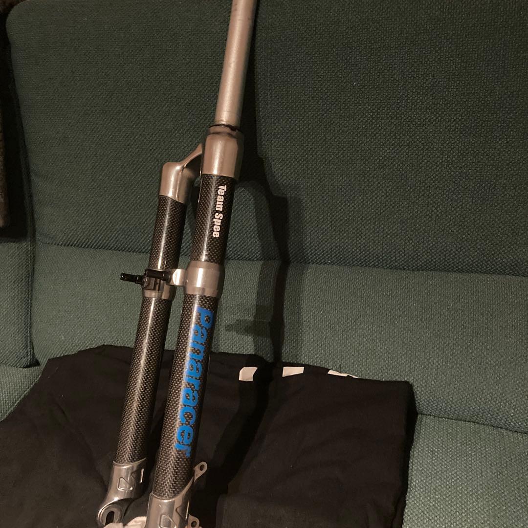 26インチ　カーボン　アルミ フォークmtb