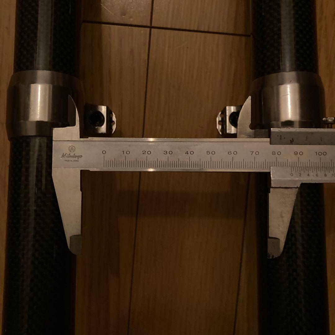 26インチ　カーボン　アルミ フォークmtb