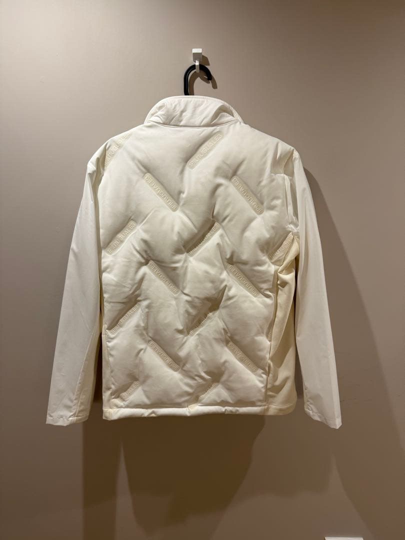 1piu1uguale3 ゴルフ　ダウンジャケット　ホワイト