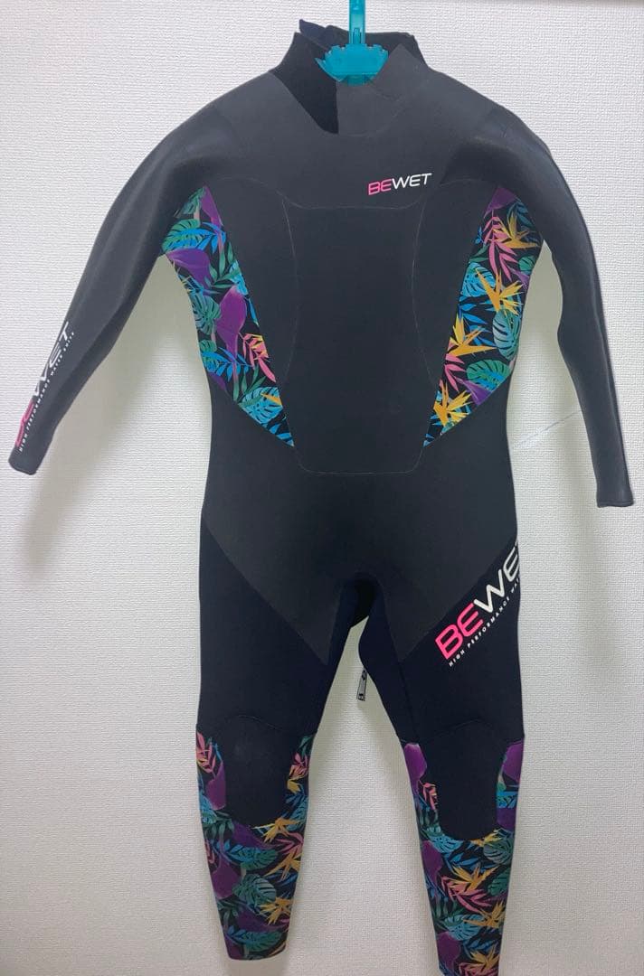 BEWET⭐️XL相当手足短めセミドライ5/3㎜ウェットスーツ