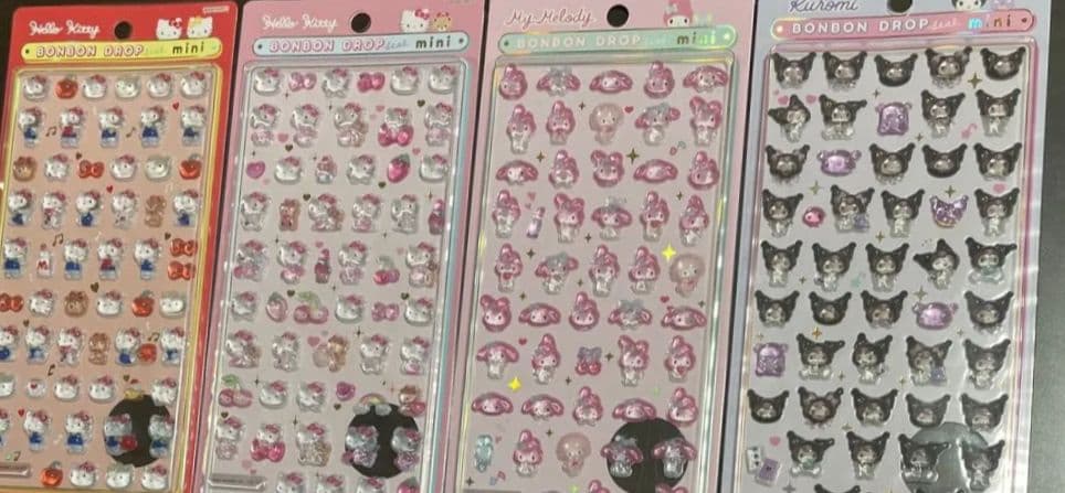 ボンボンドロップシール　シールセット