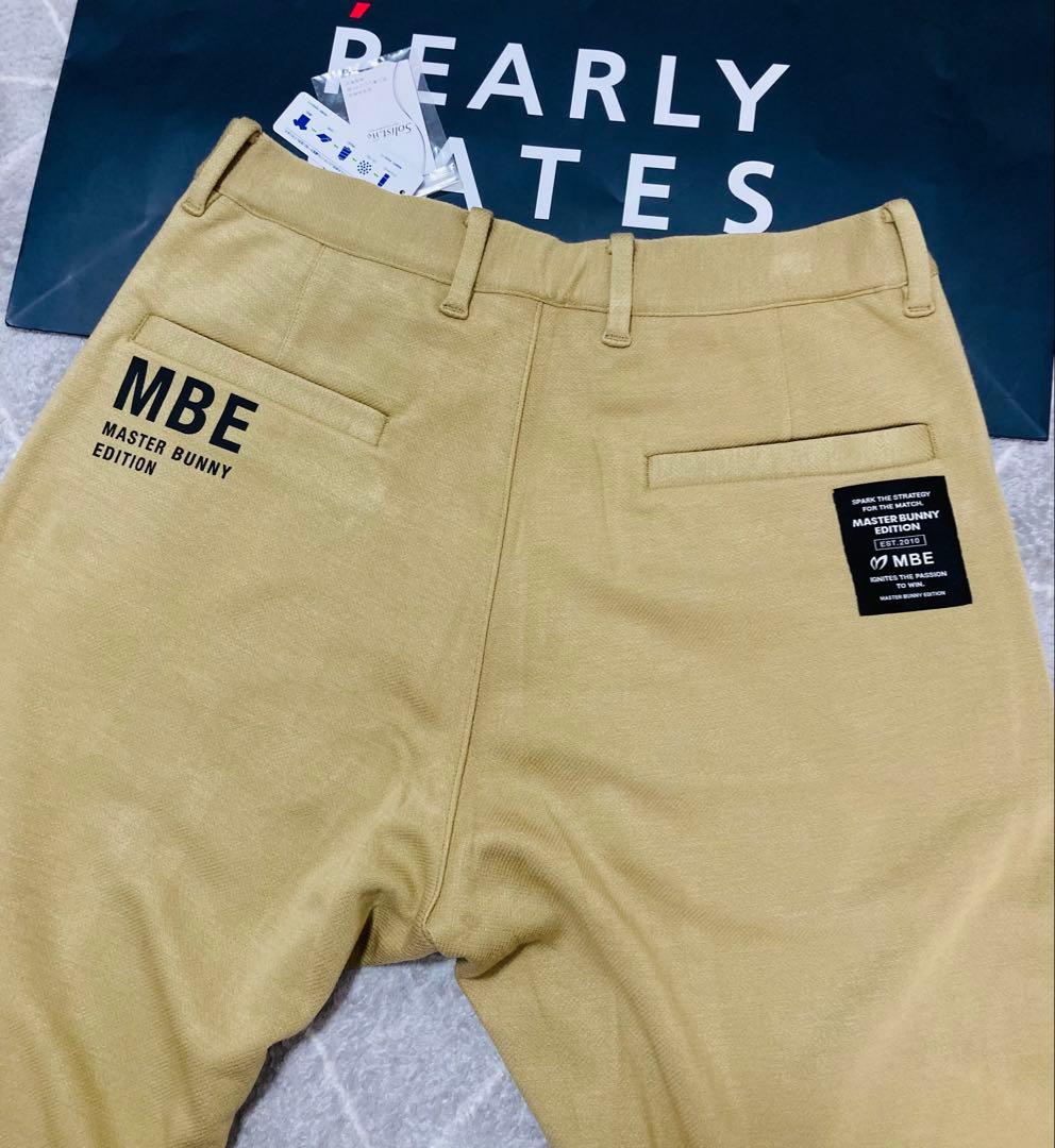 新品 パーリーゲイツ マスターバニー ソリストヒート ツイルパンツ(4)サイズM