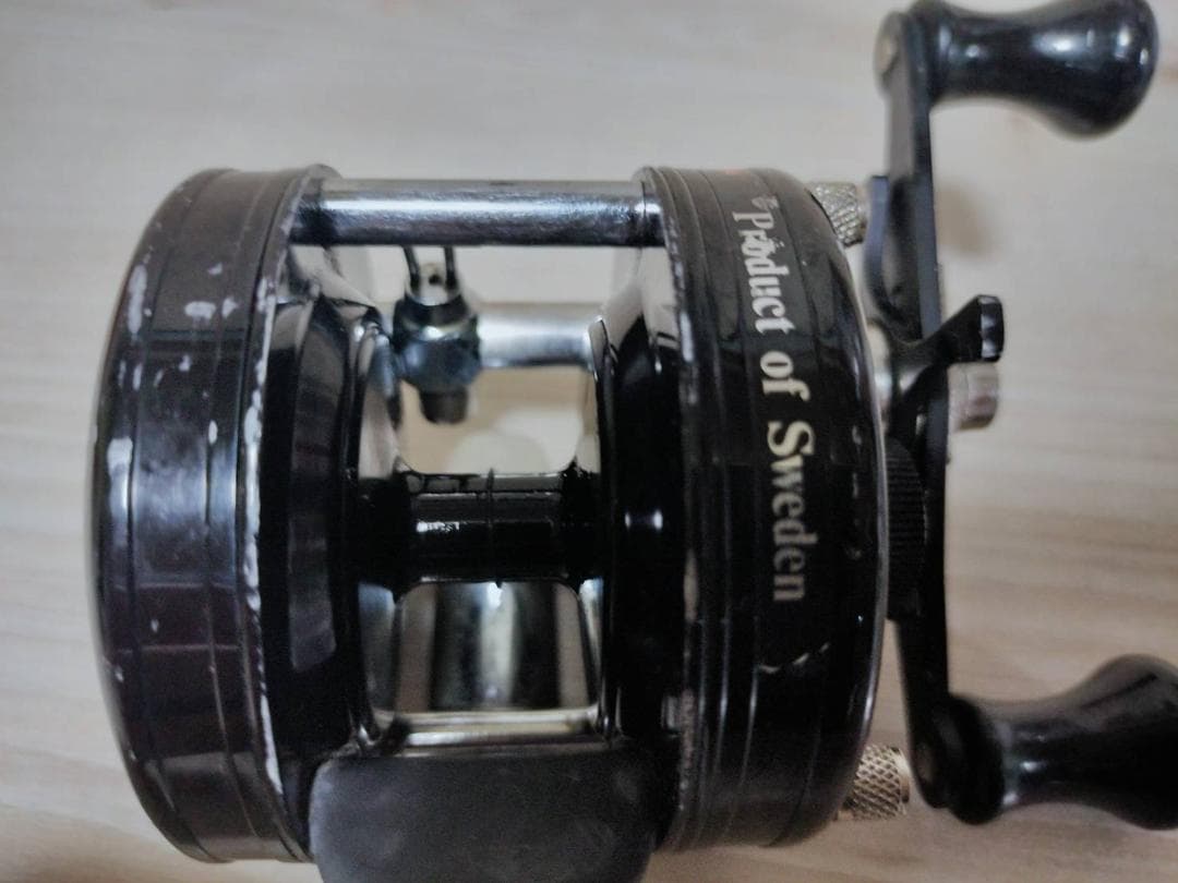 アブガルシア　アンバサダー4600C 　ビンテージ　リール abu ブラック