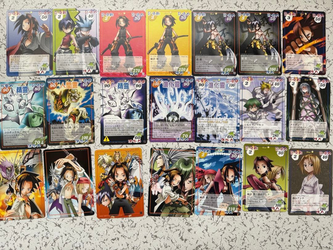 葉　シャーマンキングカードまとめ売りセット