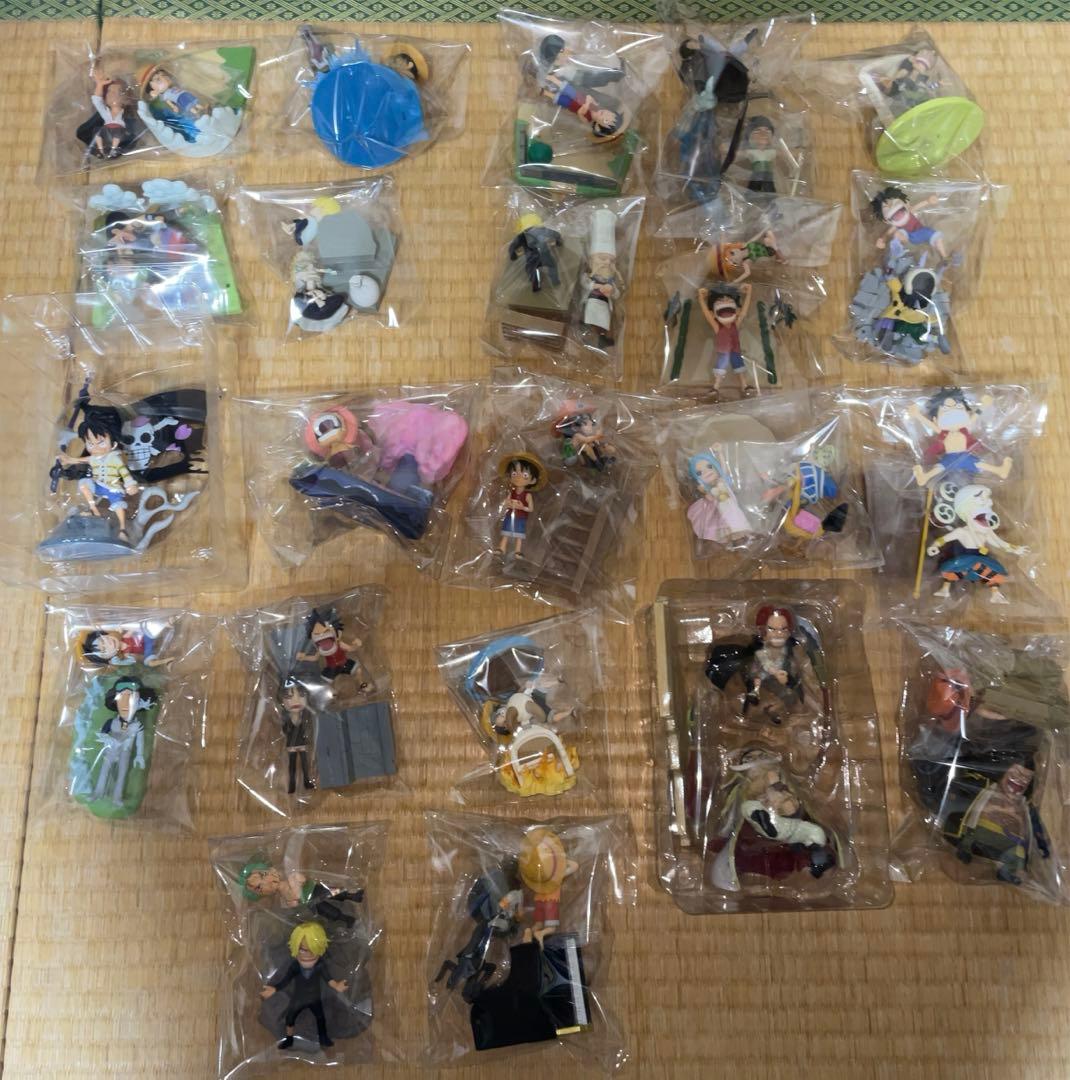 ワンピース　ワールドコレクタブルフィギュア　ログストーリーズ22個set