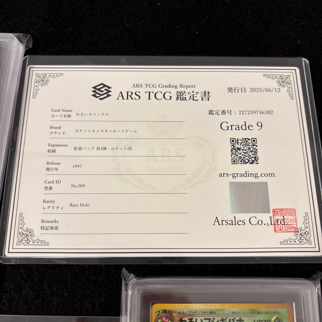 【ARS9】　わるいカメックス　わるいフシギバナ