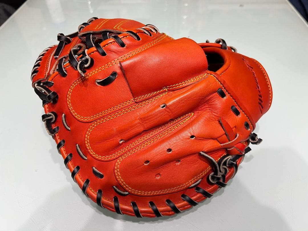 Mizuno Pro 硬式グローブ オレンジ