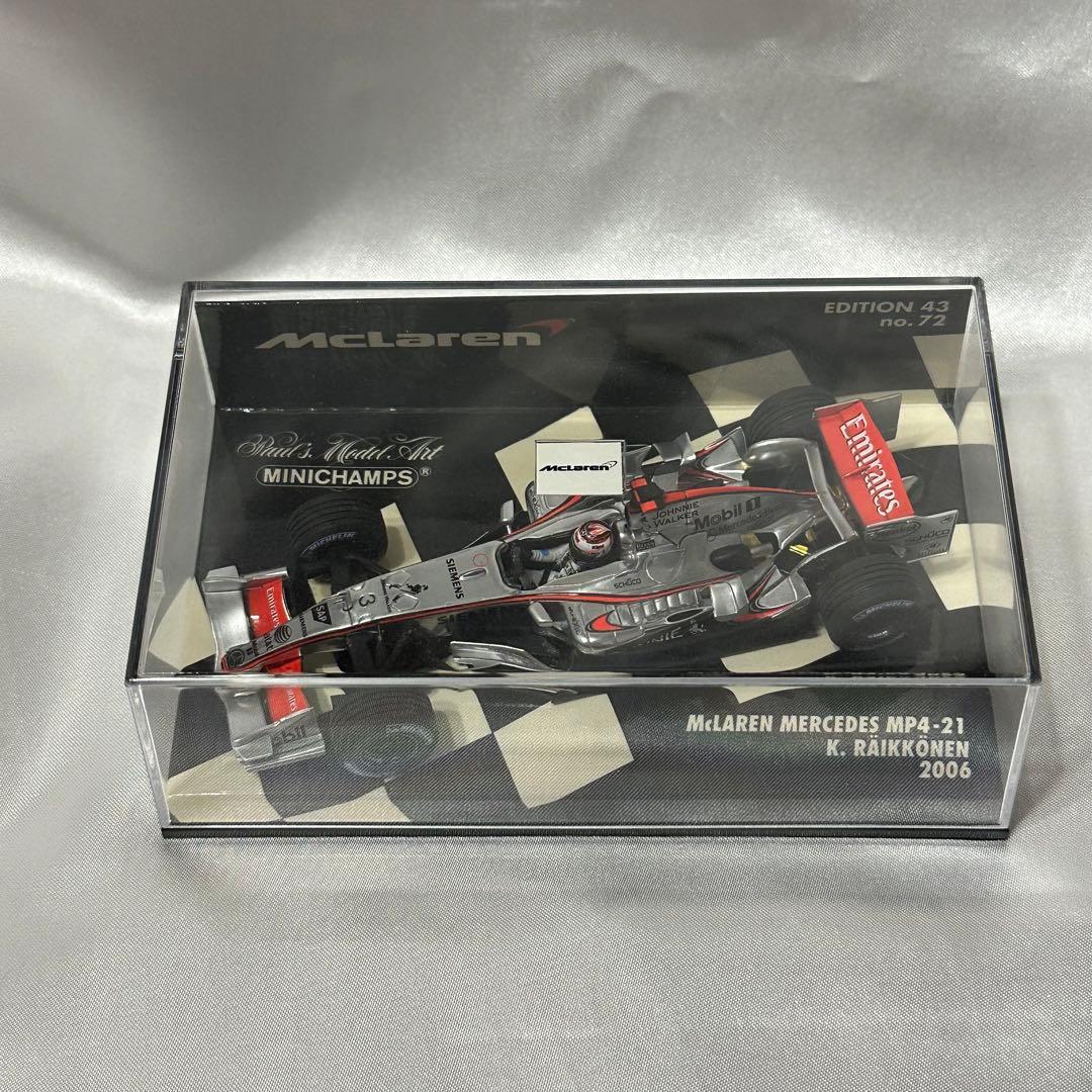 minichamps HotWHeeLS ライコネン 1/43 ミニカー