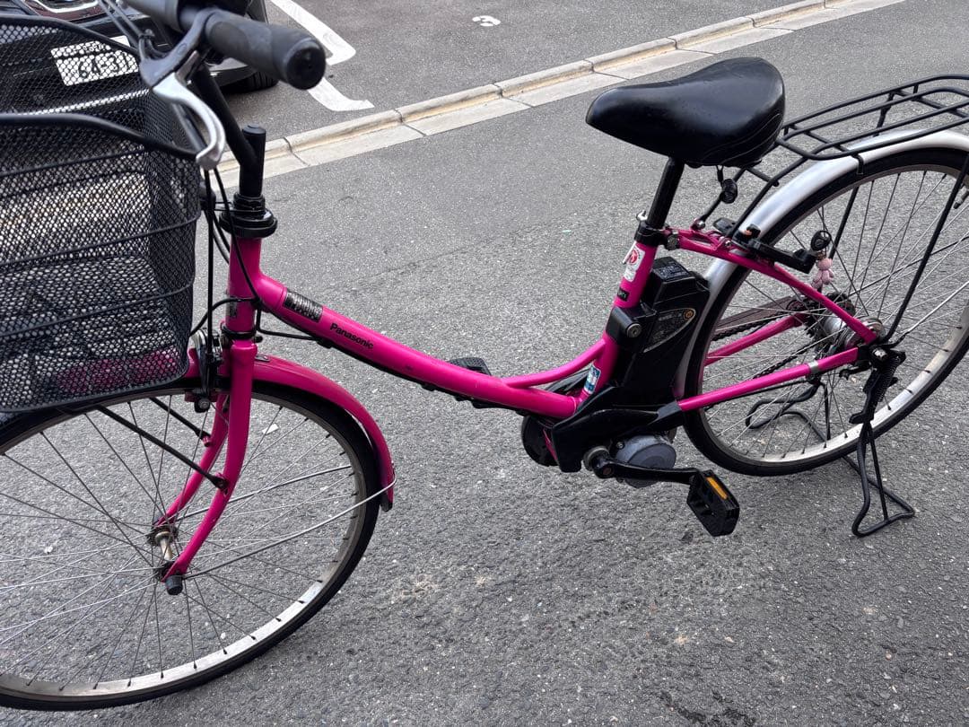 Panasonicピンク スポーツタイプ 電動アシスト自転車