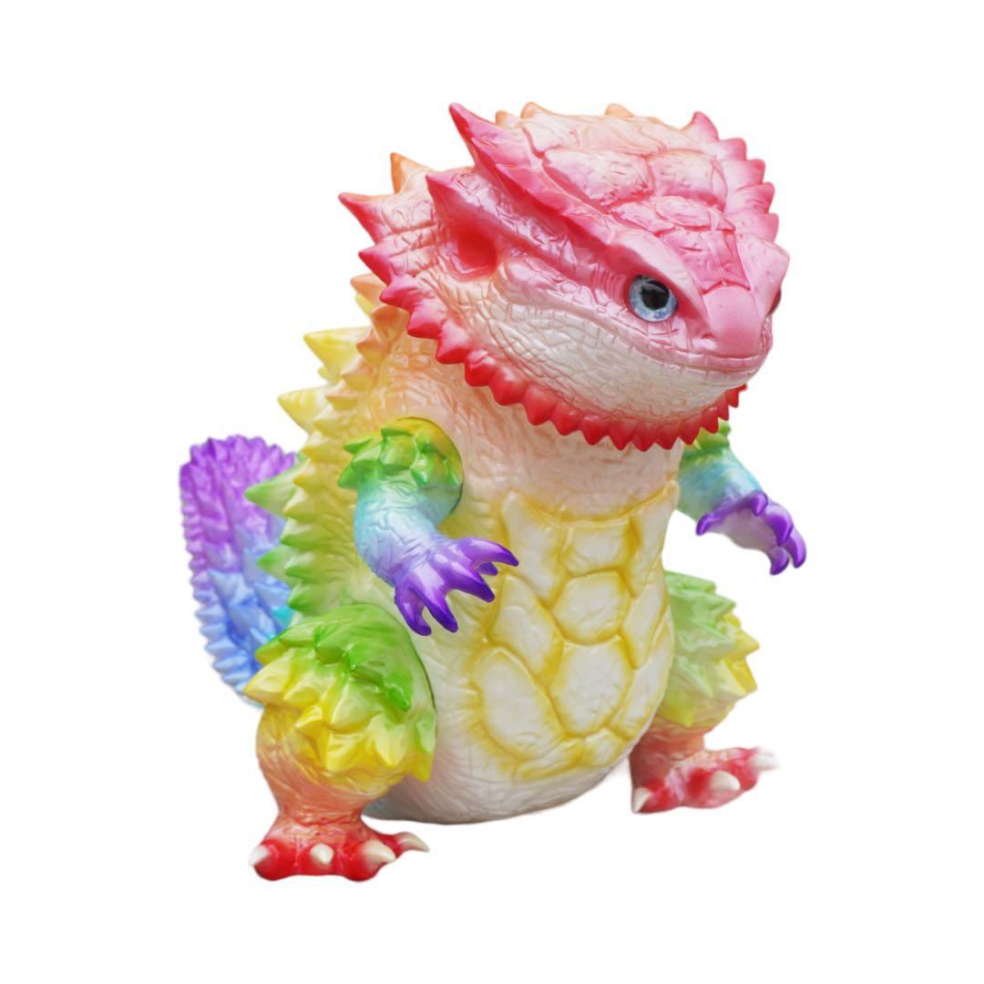 フトアゴ怪獣　綺麗Ver　トカゲ　超獣　モンスター　可動　ソフビ　フィギュア