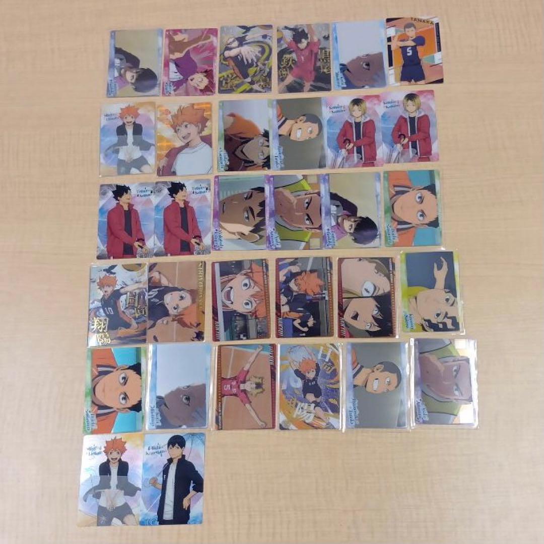 ❶未開封含 ハイキュー!! ウエハースカード クリアカードなど 大量 まとめ売り