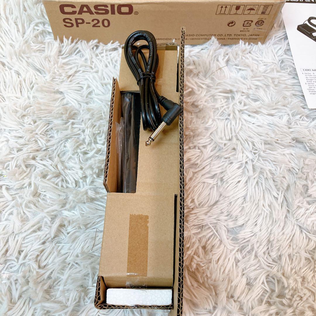 【未使用】　CASIO SP-20 サスティンペダル　キーボードペダル