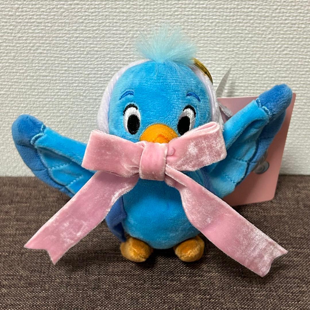 シンデレラ ぬいぐるみキーチェーン スージー パーラー ジャック ガス 青い鳥