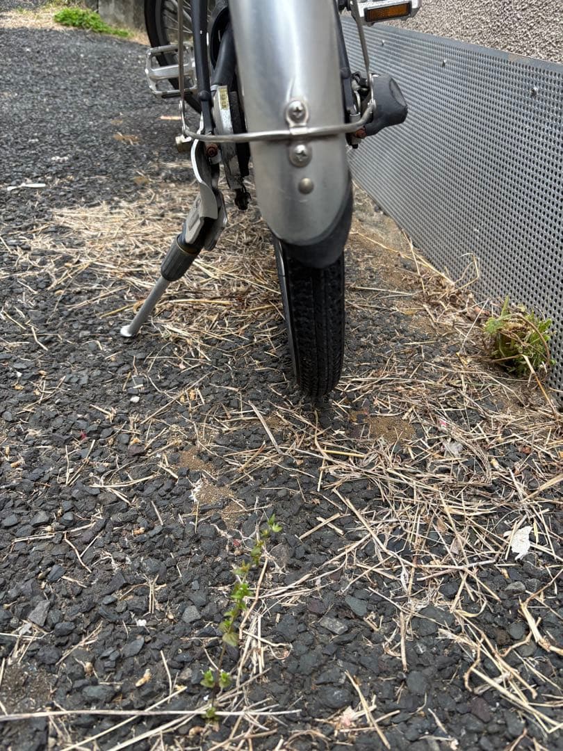 Panasonic 電動アシスト自転車 ブラック かご付き