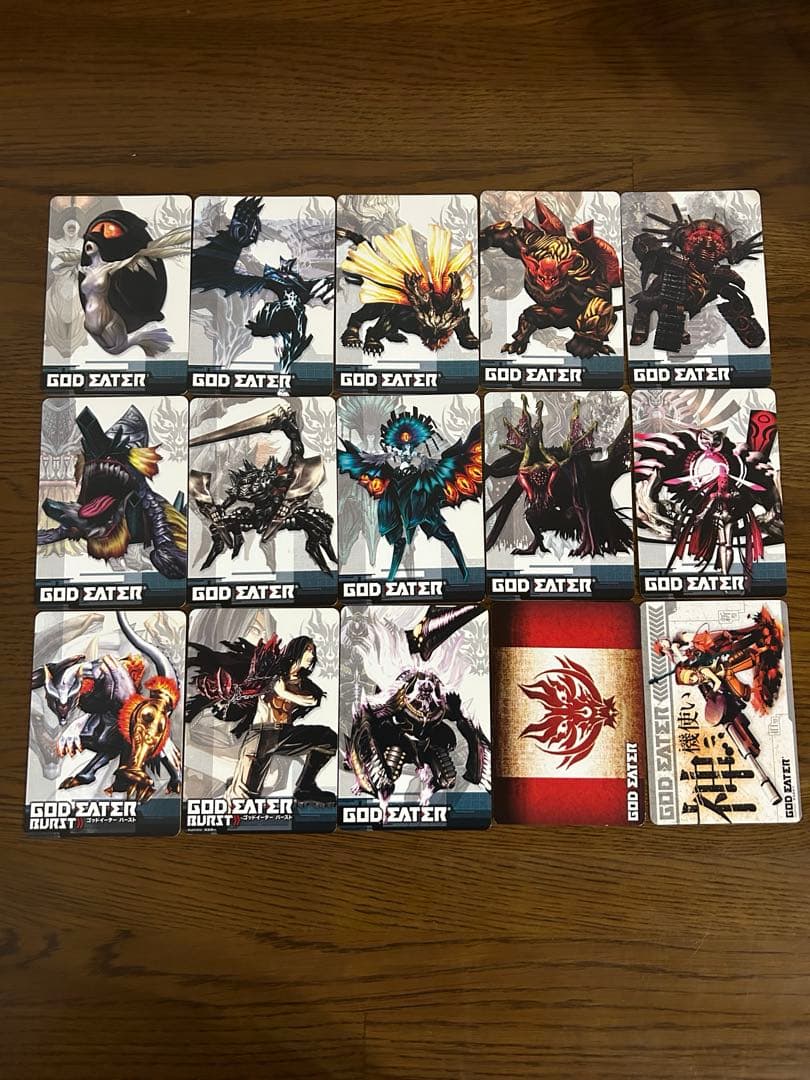 ゴットイーター GOD EATER クリアカード トレカ SP