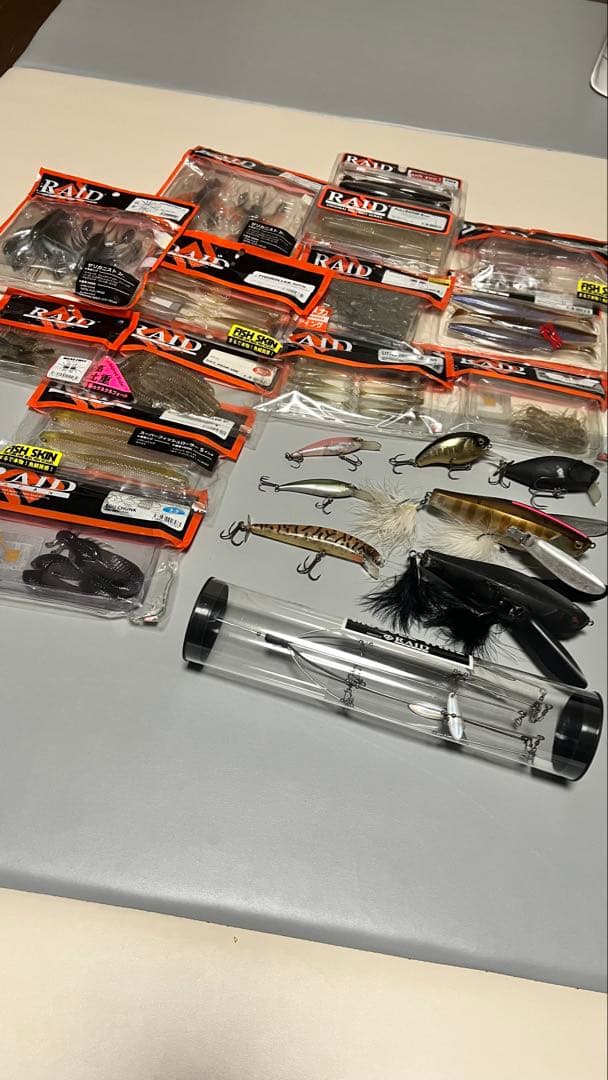 RAIDJAPAN ルアーセット　ワームセット　レイドジャパン