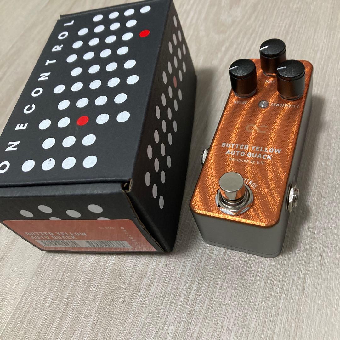 ギター ONE CONTROL BUTTER YELLOW AUTO QUACK