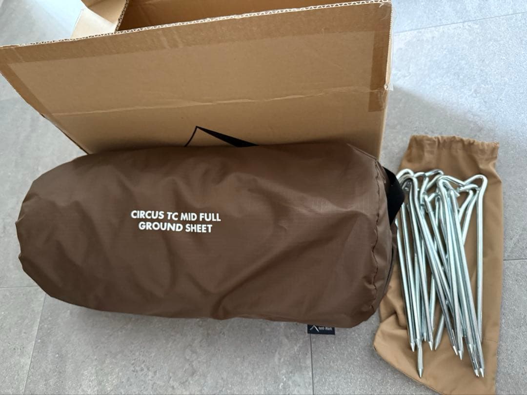 テンマクデザイン　サーカスTC DX MID+ グランドシート付