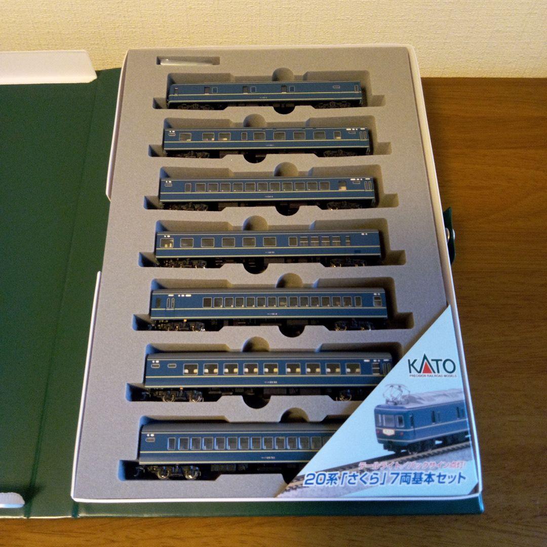 電気機関車EF65-1000＋20系「さくら」7両基本セット