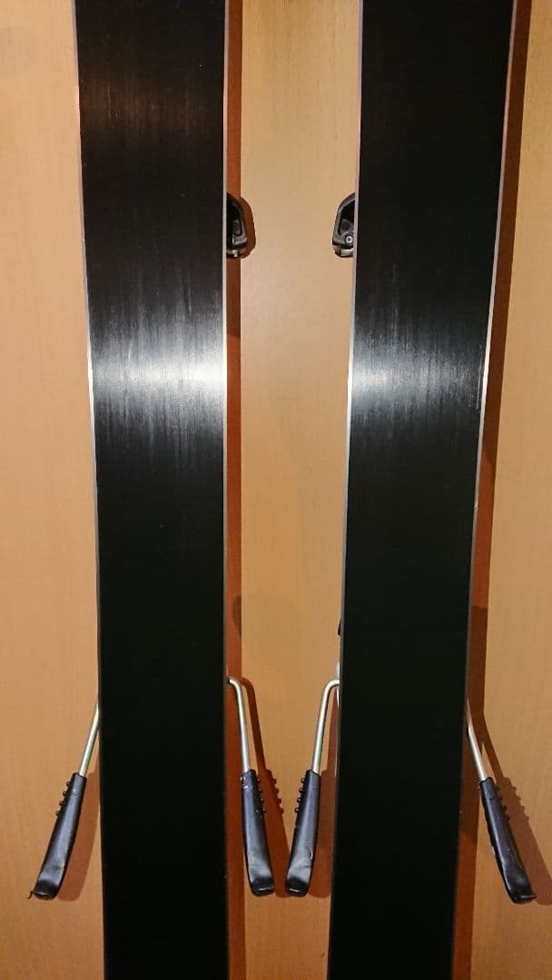 美品 OGASAKA CT-J 160㎝ ジュニアスキー板 簡単調整ビンディング