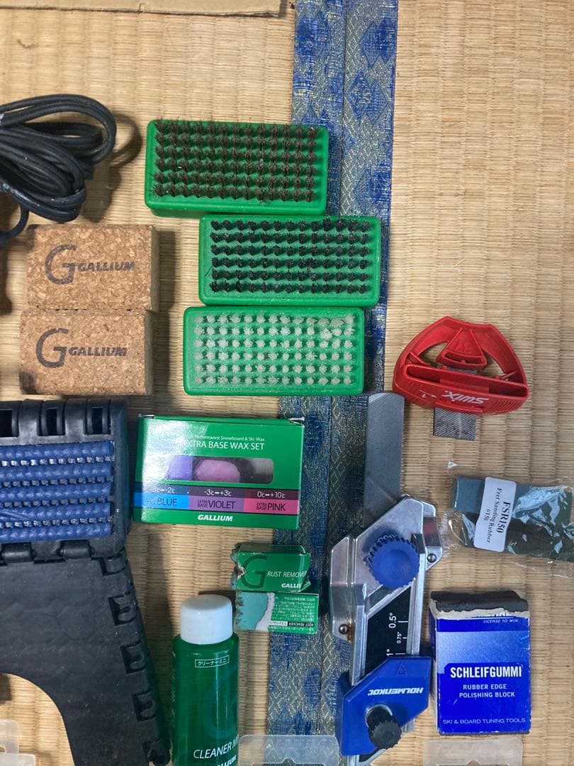 スキー　スノーボード　ワックスアイロンセット