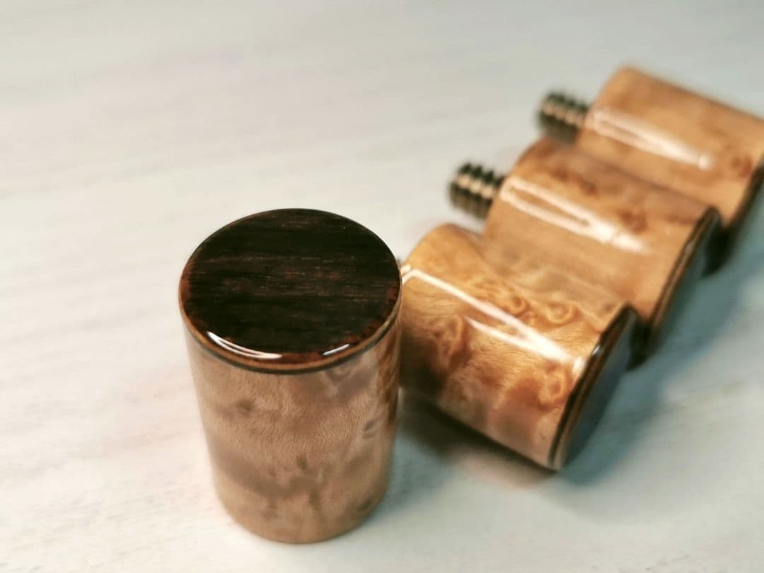 [14山]ジョイントキャップ バーズアイメイプル/エボニー 1B3S