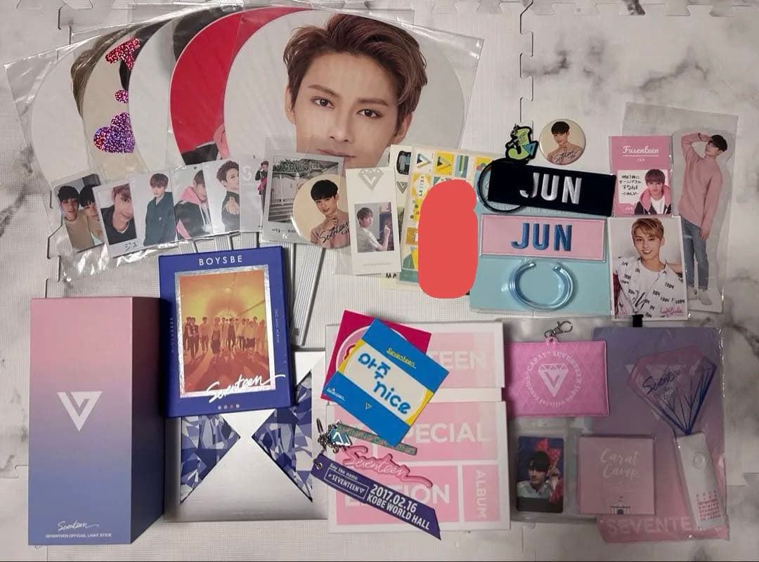 SEVENTEEN グッズまとめ売り（個人グッズ　ジュン）