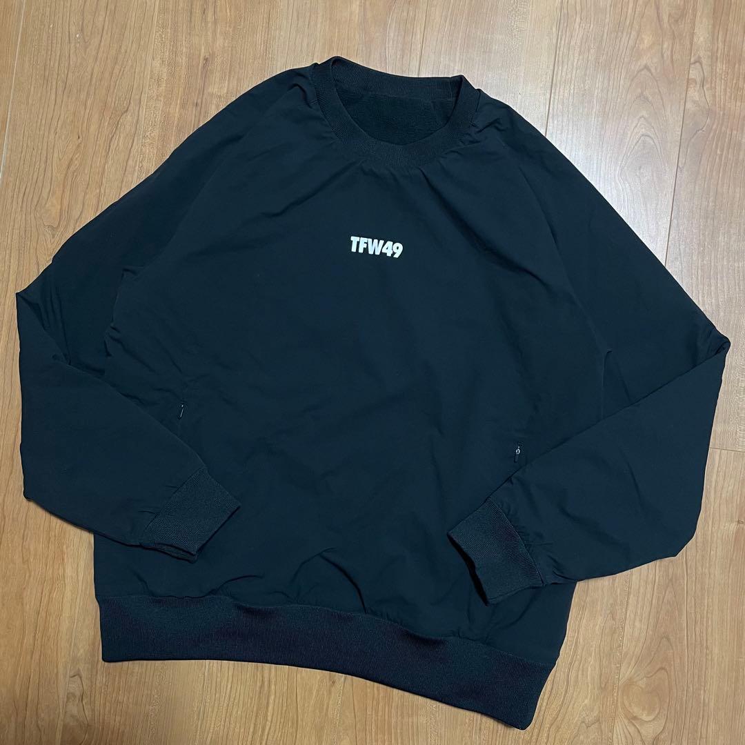 TFW49 プルオーバー　スニード　ブラック　L ゴルフ フリース　スウェット