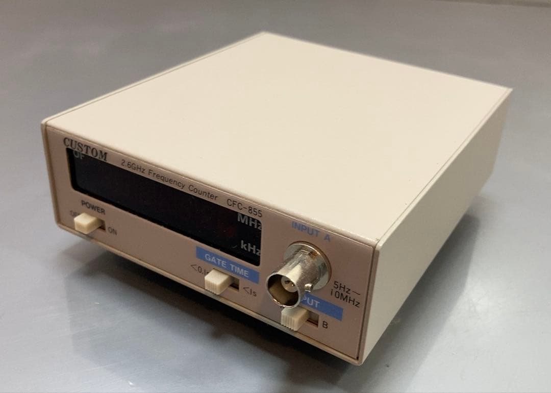 周波数カウンター　COSTOM CFC-855 2.6GHz