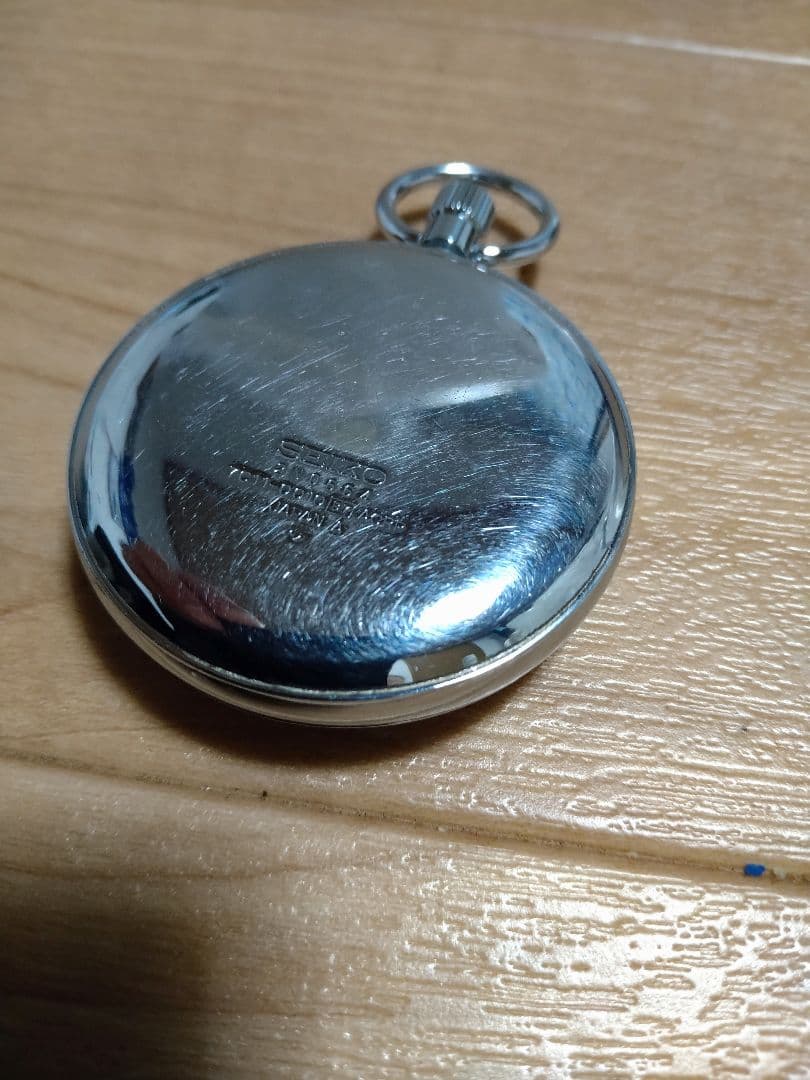[稼動品] SEIKO 鉄道懐中時計(7C11-0010) アナログ式