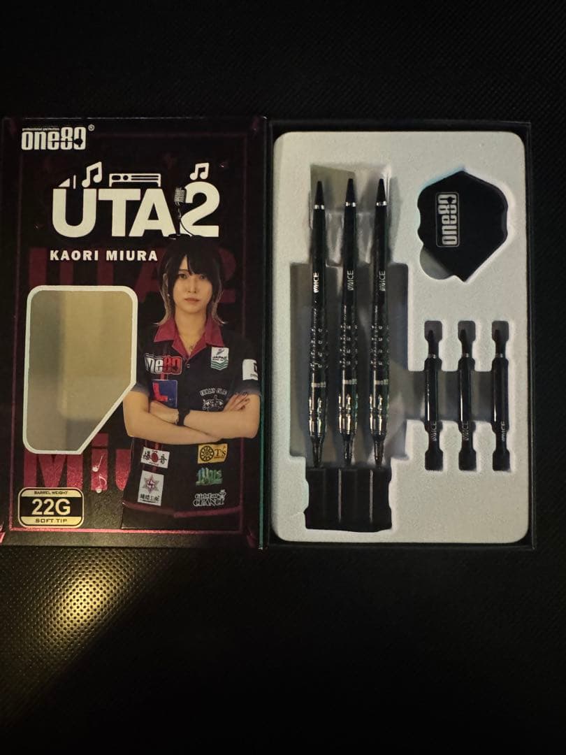 【ワンエイティ】 ウタ ver.2 三浦歌織モデル ブラック 2BA 22g