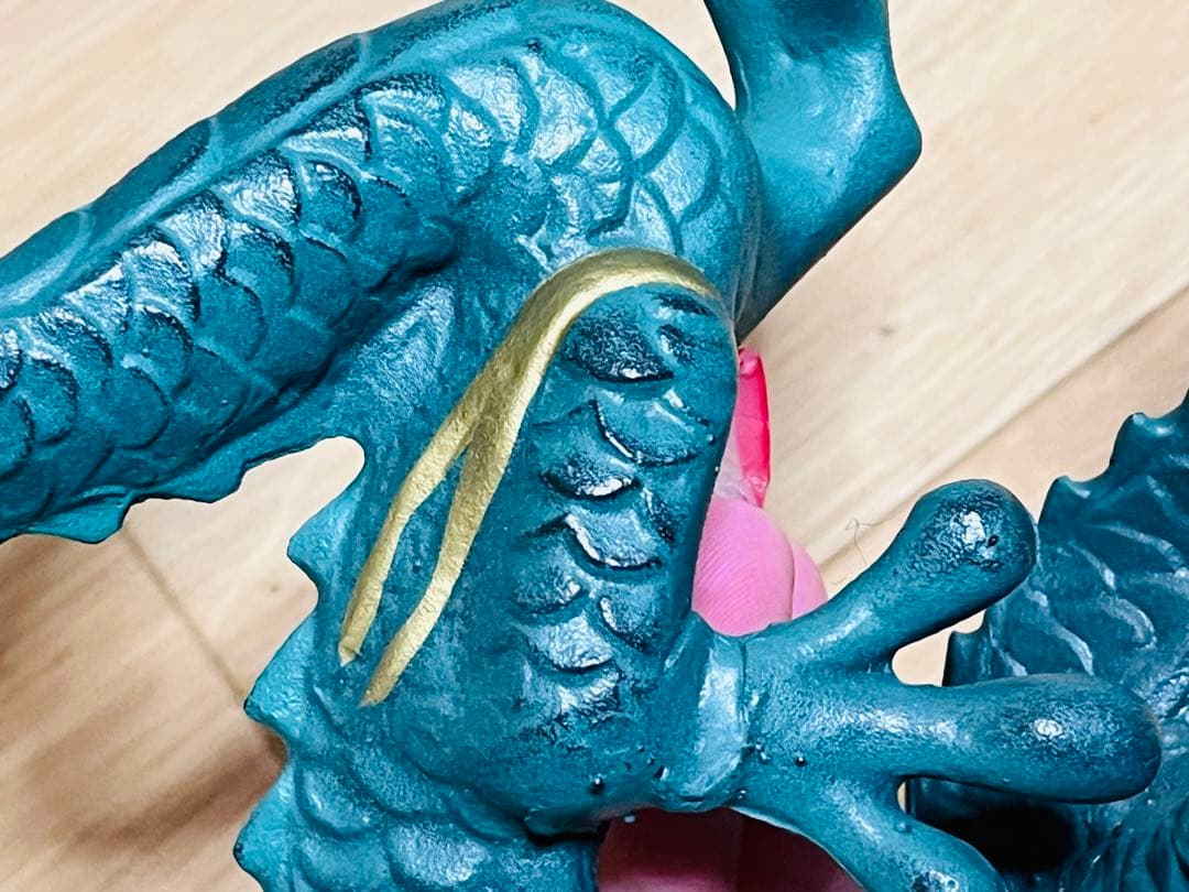 龍 昇龍 正義 金属 オブジェ 置物 インテリア 金属工芸