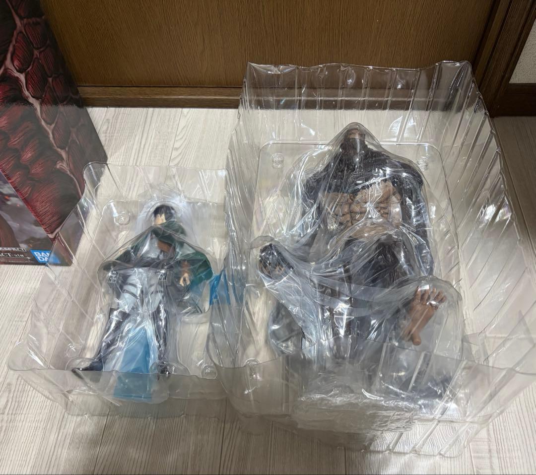 進撃の巨人 獣の巨人は俺が仕留める 一番くじ フィギュア セット