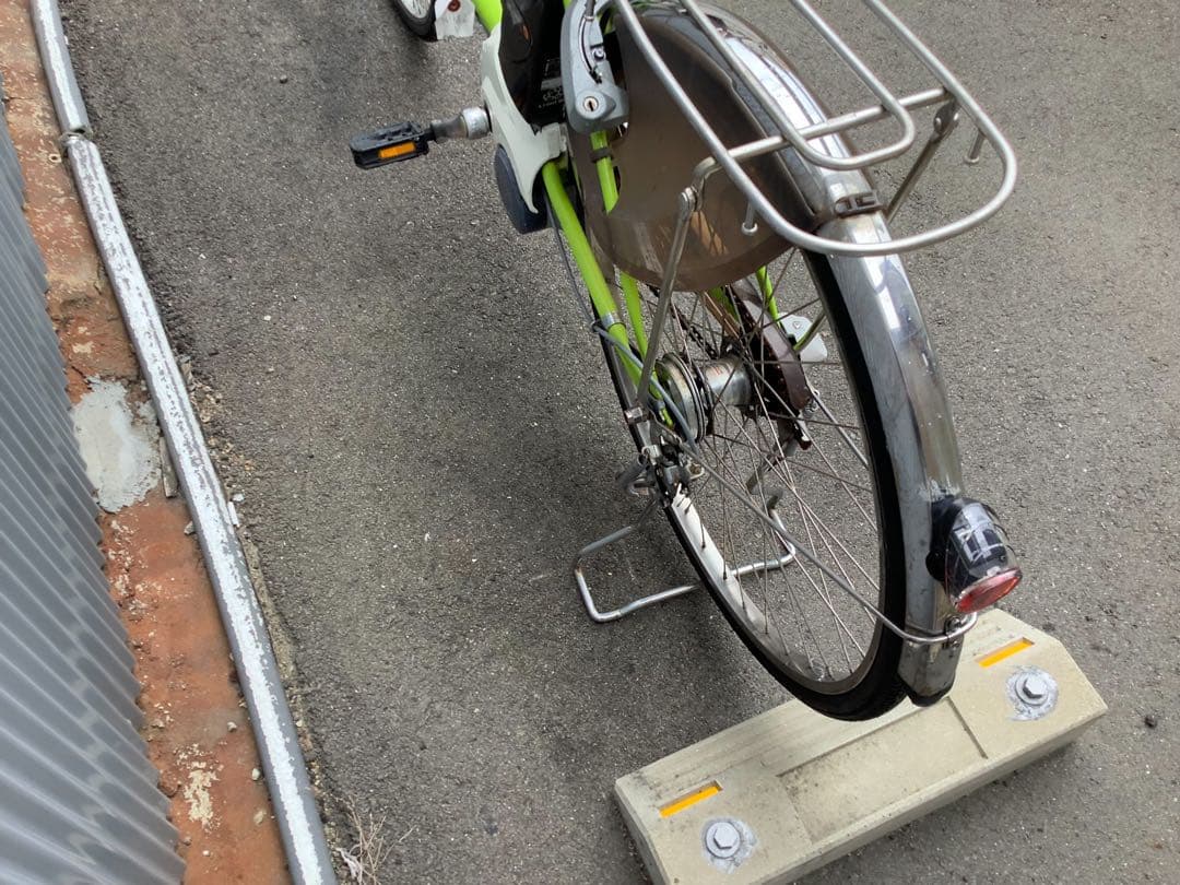 パナソニック新機種電動アシスト自転車viviDX26インチグリーン系ボディー