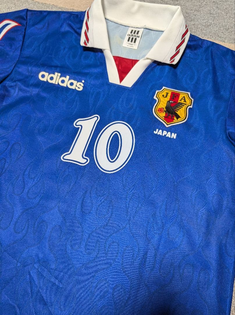 【当時モノ】1997　日本代表ユニフォーム　炎　最終予選モデル